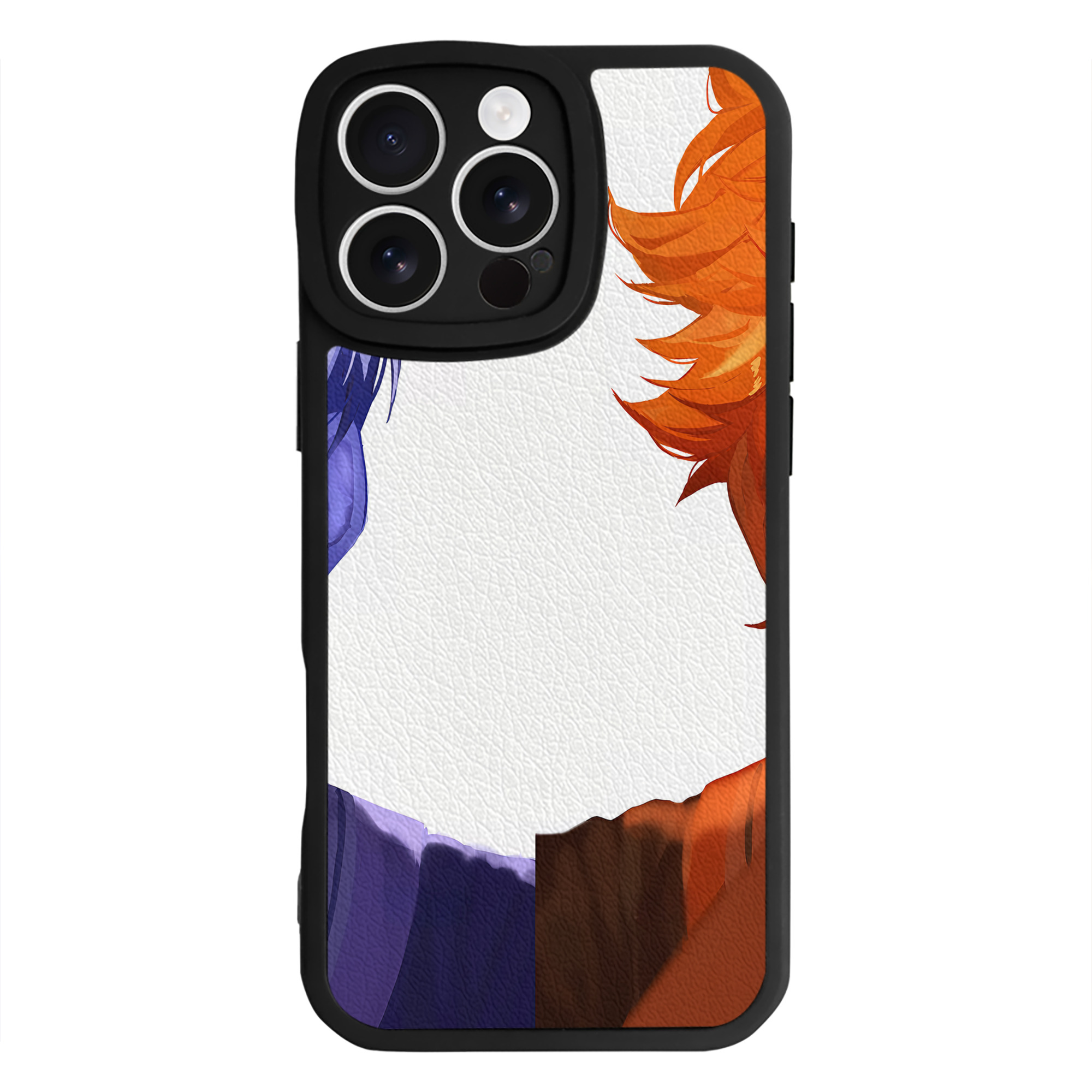 （画像用） ハイキュー!! Haikyu!! 【iPhone 16シリーズ対応】シリコンスマホケース（レザー調） 材質：シリコン